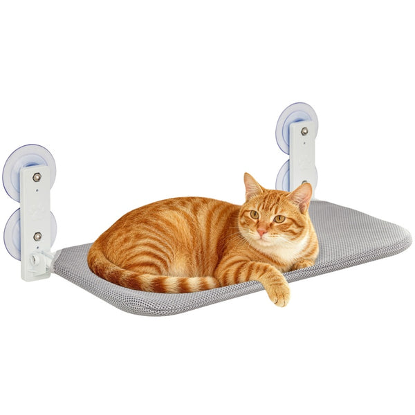 【新商品セール15%OFF】Mwpo 猫 ハンモック 窓用ハンモック 吸盤式 折り畳み 組み立て簡単 979