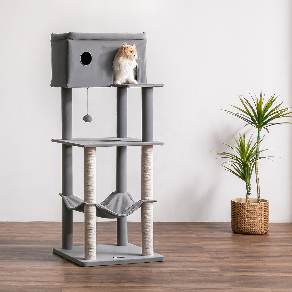 MWPO キャットタワー 高さ144cm BS810